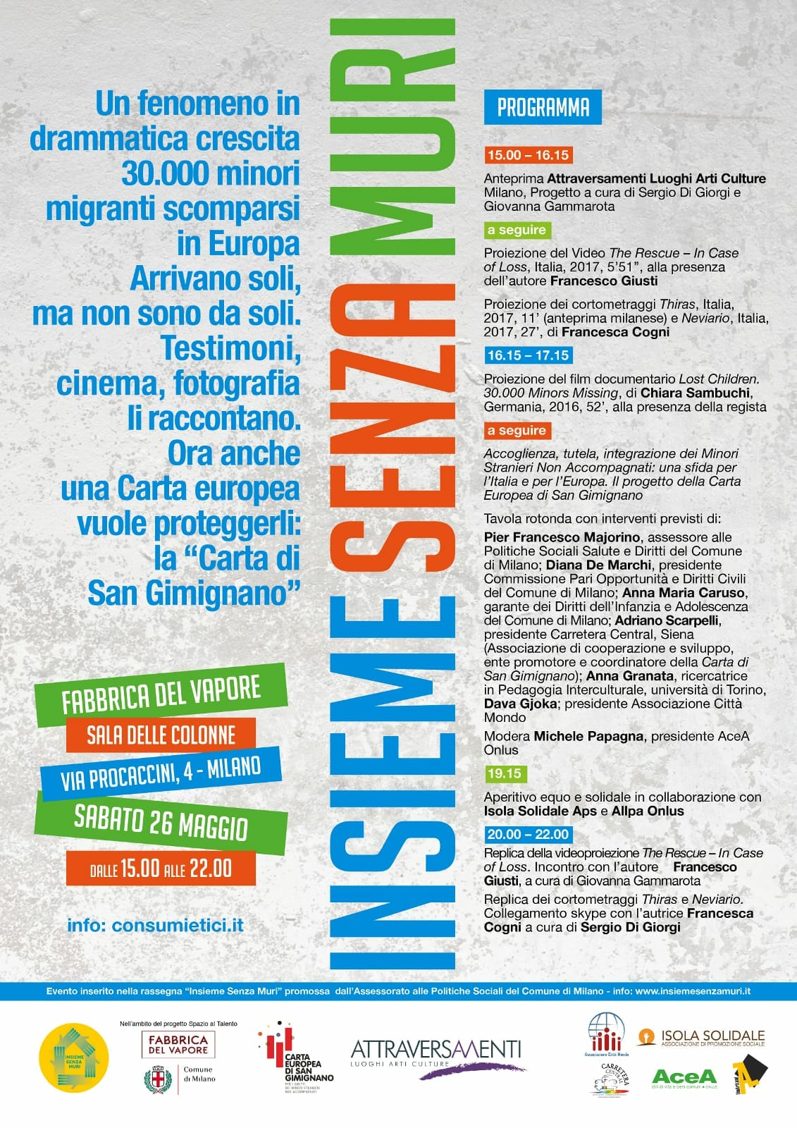 carta di san gimignano a insieme senza muri
