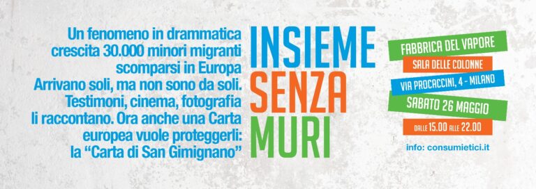 La Carta di San Gimignano a “Insieme Senza Muri”